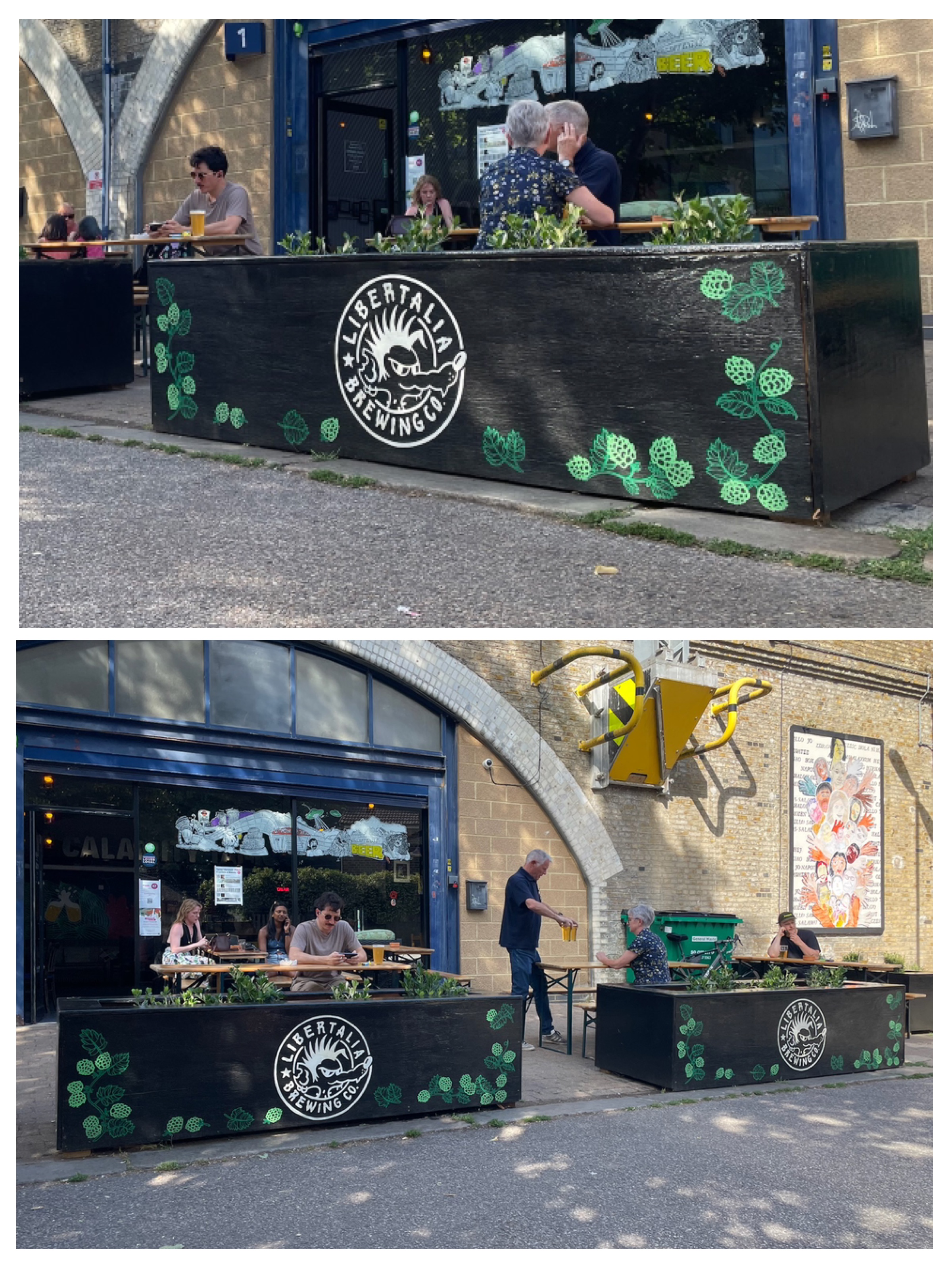 Planters Handpainted